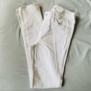 White High Rise Regular Skinny Jeans 28/32